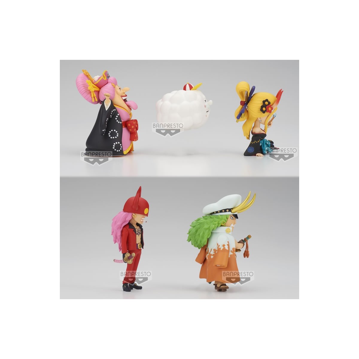Banpresto One Piece - WCF WANOKUNI ONIGASHIMA Vol. 1 - Set of 5 figures