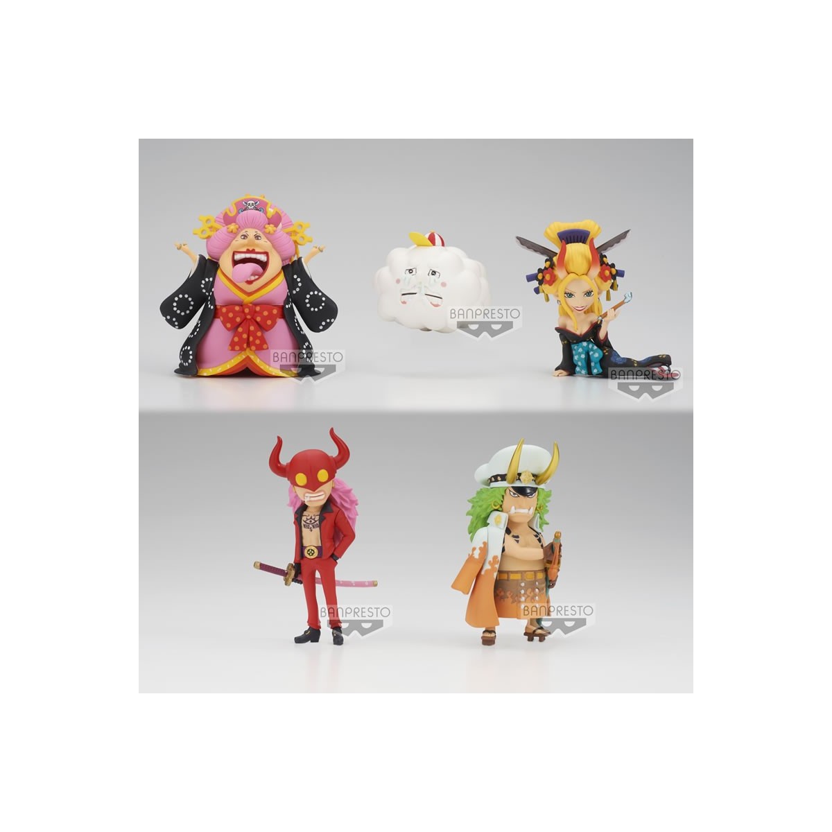 Banpresto One Piece - WCF WANOKUNI ONIGASHIMA Vol. 1 - Set of 5 figures