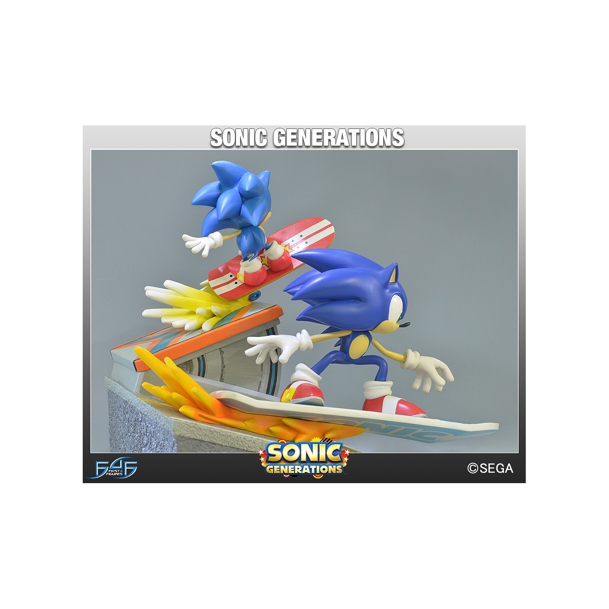 First For Figures Sonic Generations Diorama Statue