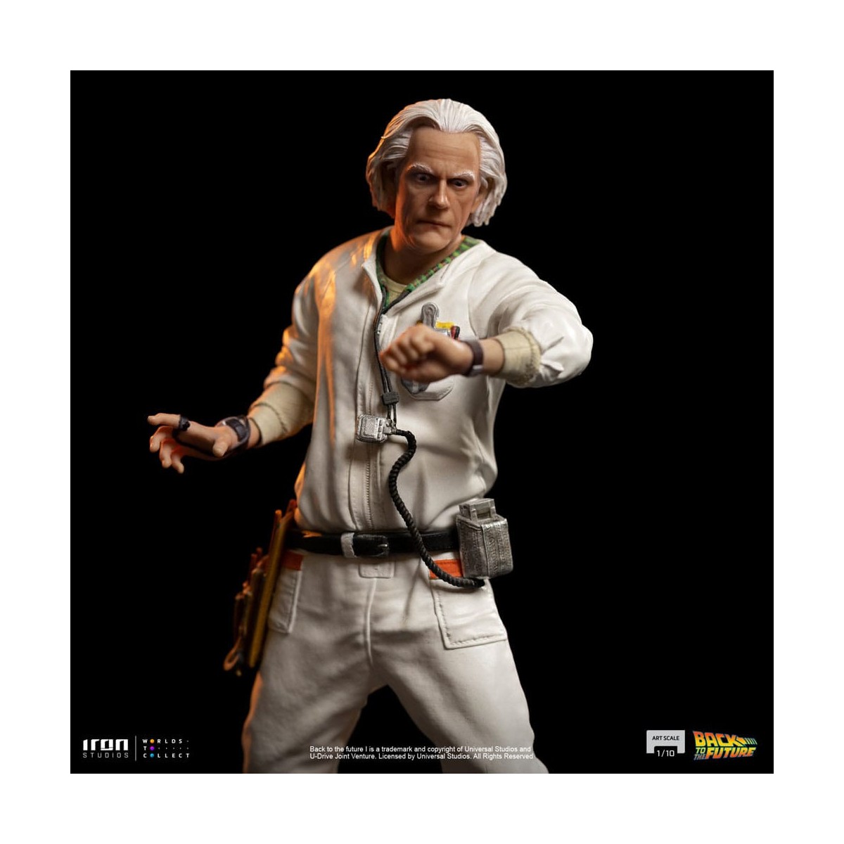 Iron Studios - BTTF - Doc Brown Back to the Future - BDS Art Scale