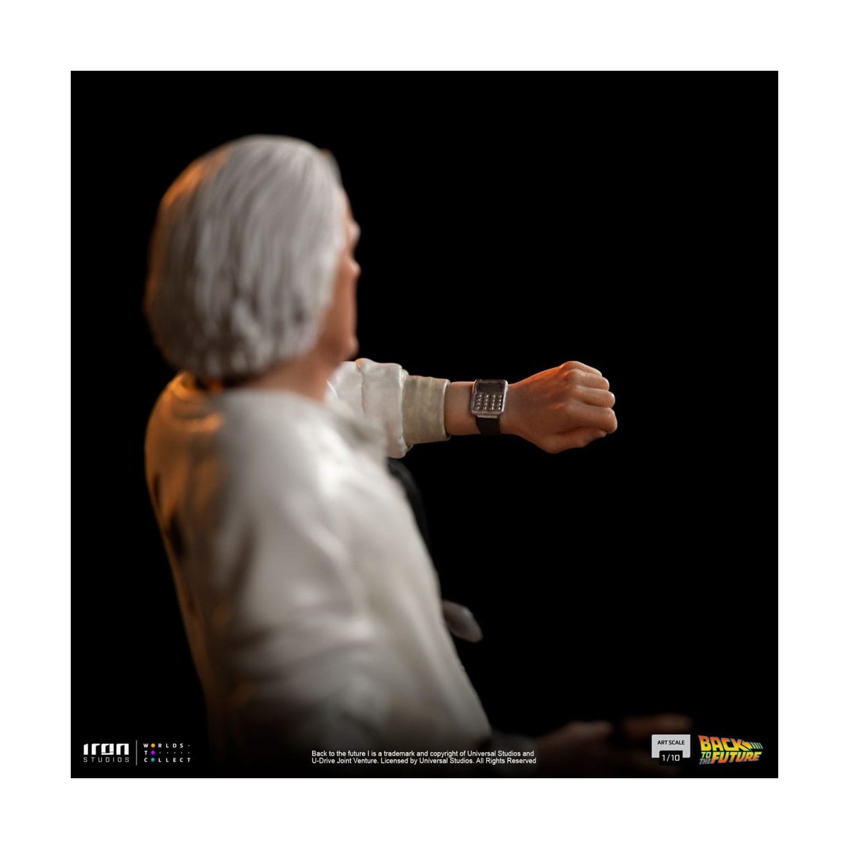 Iron Studios - BTTF - Doc Brown Back to the Future - BDS Art Scale