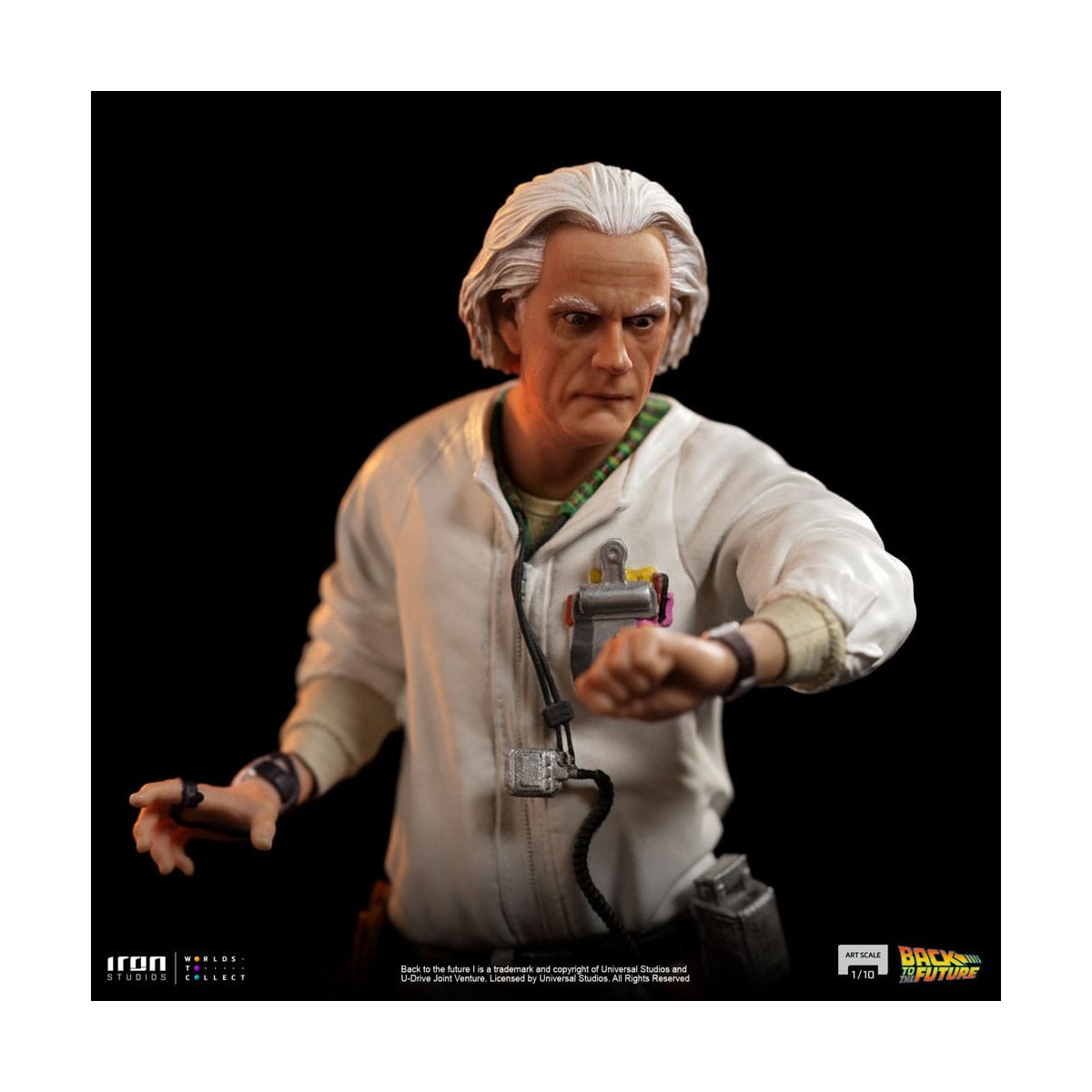 Iron Studios - BTTF - Doc Brown Back to the Future - BDS Art Scale