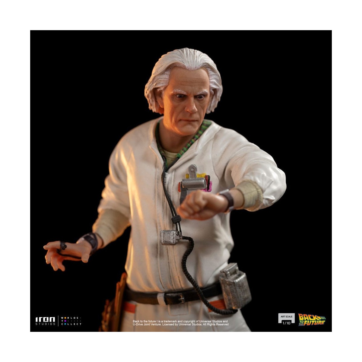 Iron Studios - BTTF - Doc Brown Back to the Future - BDS Art Scale