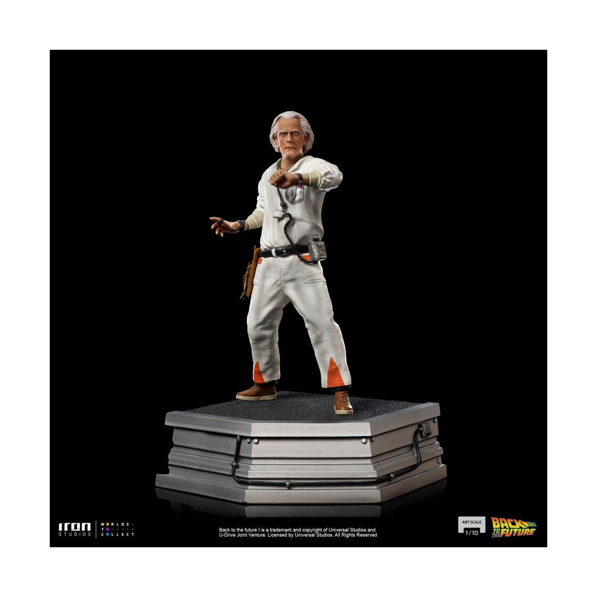 Iron Studios - BTTF - Doc Brown Back to the Future - BDS Art Scale