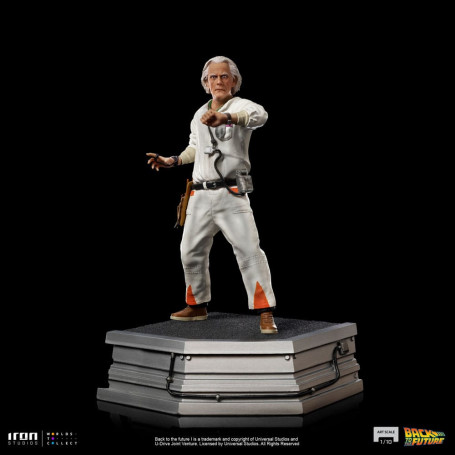 Iron Studios - BTTF - Doc Brown Back to the Future - BDS Art Scale