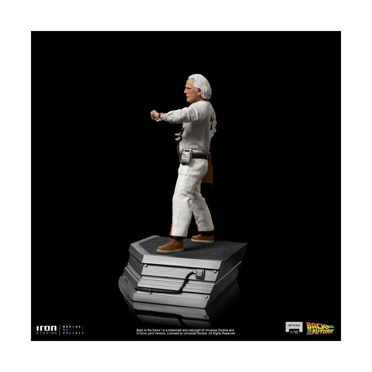Iron Studios - BTTF - Doc Brown Back to the Future - BDS Art Scale