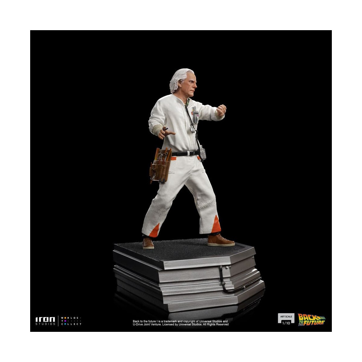 Iron Studios - BTTF - Doc Brown Back to the Future - BDS Art Scale