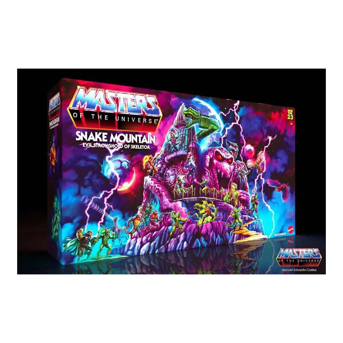 Masters of the Universe ORIGINS - Snake Mountain - The Evil Castle