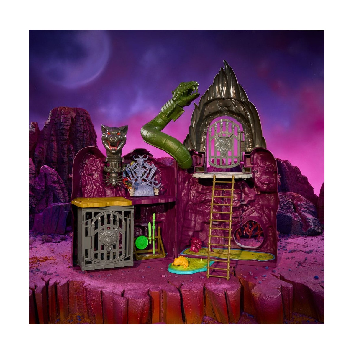 Masters of the Universe ORIGINS - Snake Mountain - The Evil Castle