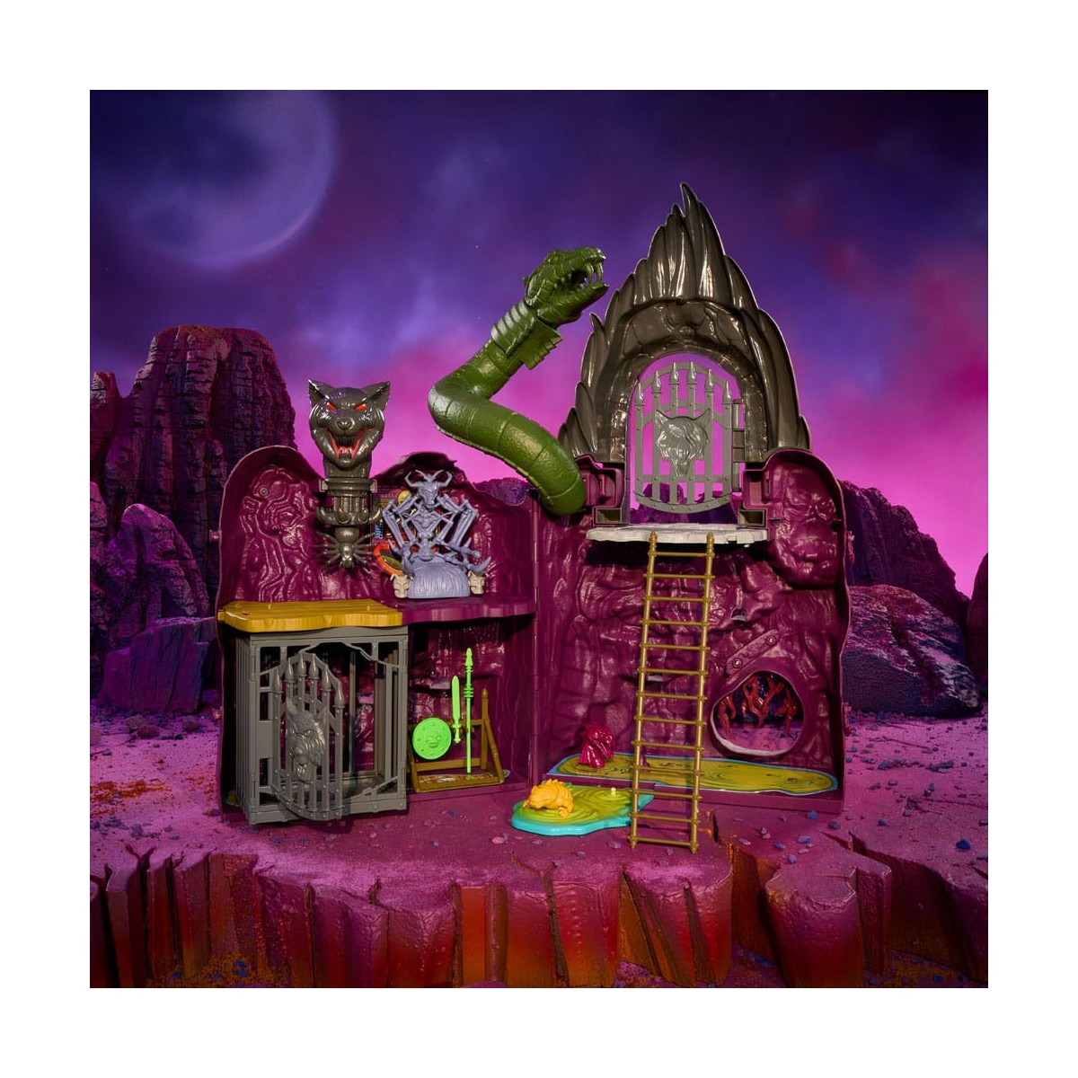 Masters of the Universe ORIGINS - Snake Mountain - The Evil Castle