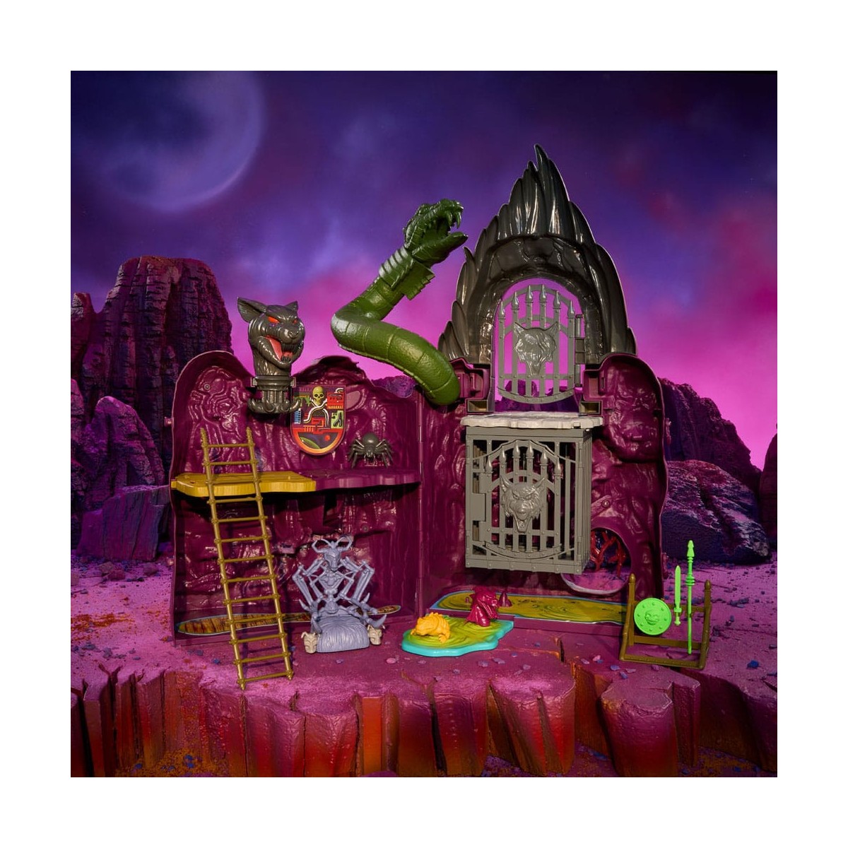 Masters of the Universe ORIGINS - Snake Mountain - The Evil Castle