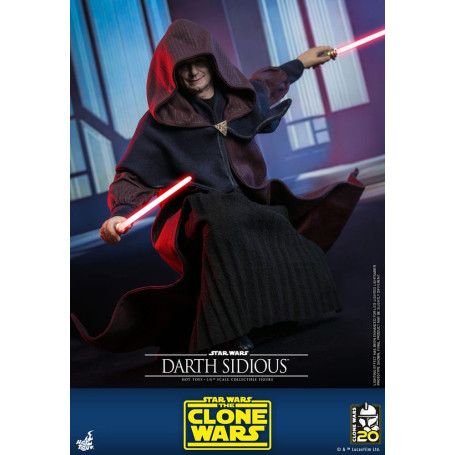 Hot Toys Star Wars - Darth Sidious - The Clone Wars 1/6