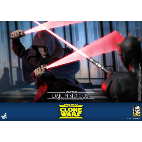 Hot Toys Star Wars - Darth Sidious - The Clone Wars 1/6