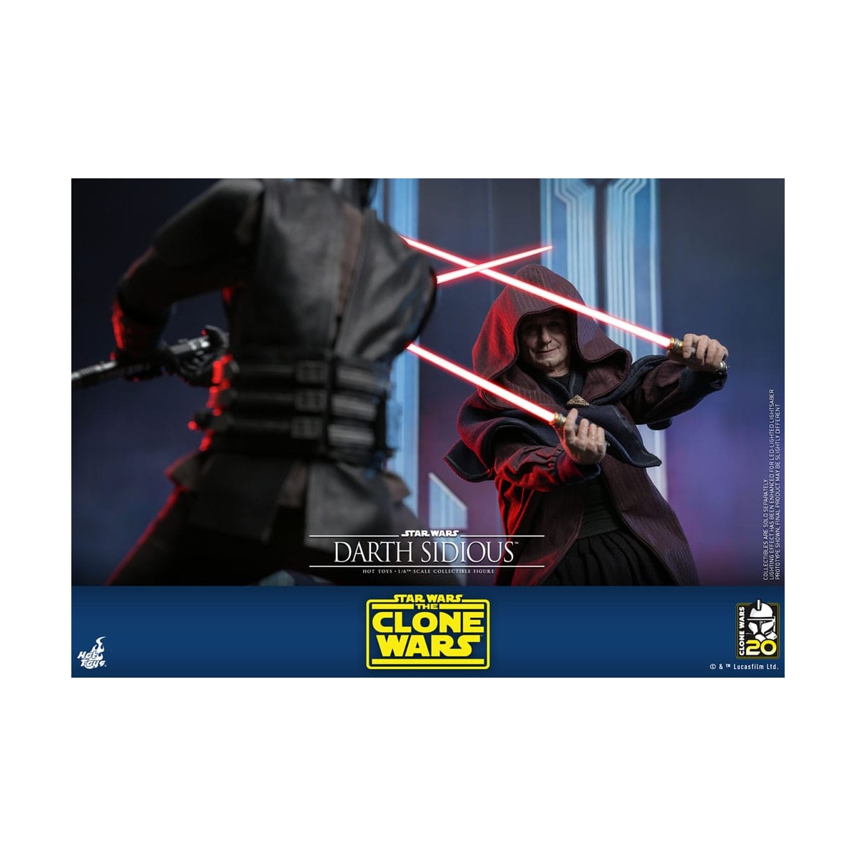 Hot Toys Star Wars - Darth Sidious - The Clone Wars 1/6