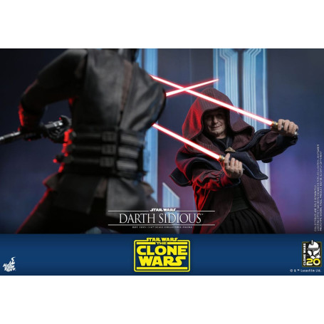 Hot Toys Star Wars - Darth Sidious - The Clone Wars 1/6