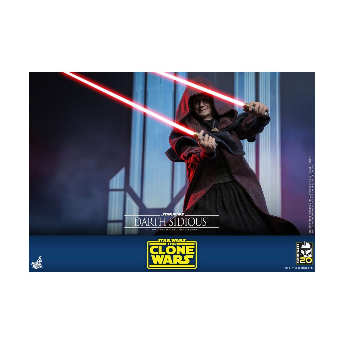 Hot Toys Star Wars - Darth Sidious - The Clone Wars 1/6