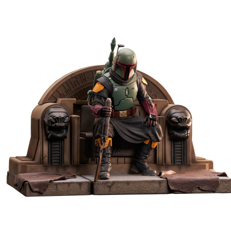 Gentle Giant - Star Wars - Boba Fett On Throne Premier Collection 1/7 - The Book of Boba Fett