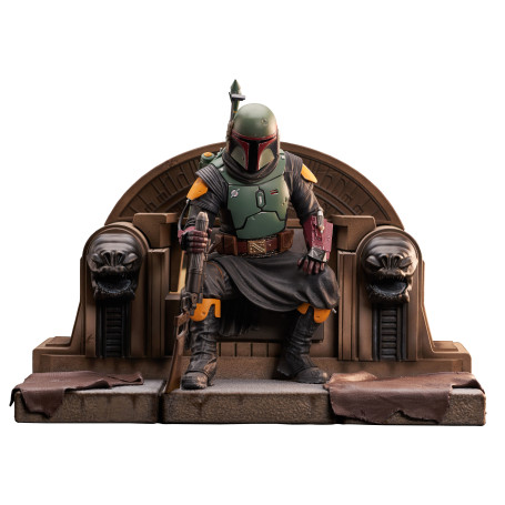 Gentle Giant - Star Wars - Boba Fett On Throne Premier Collection 1/7 - The Book of Boba Fett