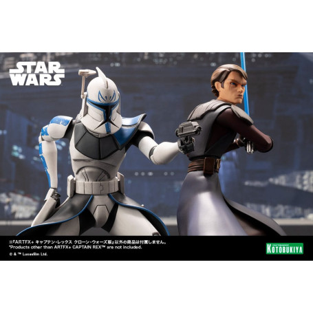 Star Wars - ARTFX kotobukiya - Captain Rex - The Clone Wars PVC statue 1/10