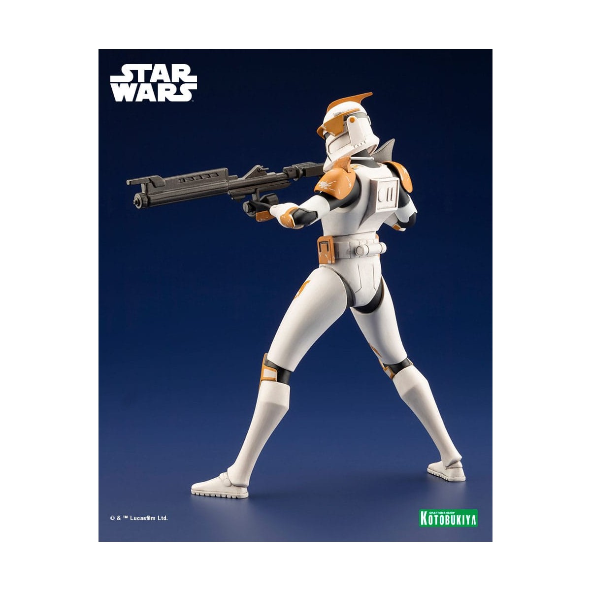 Star Wars - ARTFX kotobukiya - Commander Cody - The Clone Wars PVC statue 1/10