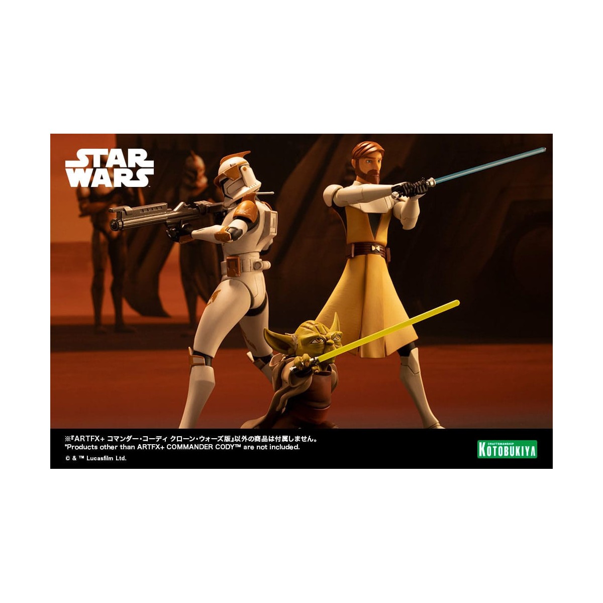 Star Wars - ARTFX kotobukiya - Commander Cody - The Clone Wars PVC statue 1/10