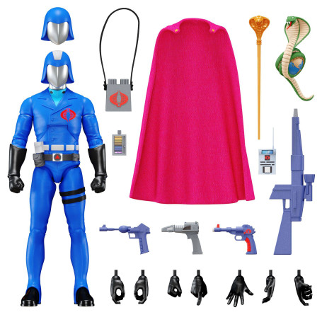 Super 7 - G.I.Joe - Ultimates Cobra Commander