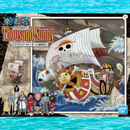 Bandai One Piece Model Kit - THOUSAND SUNNY Land of Wano Version