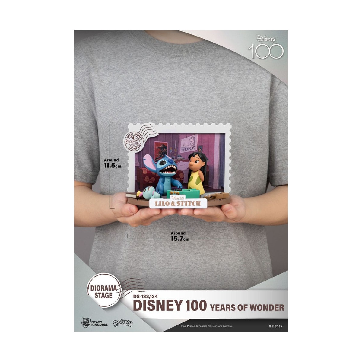 Beast Kingdom Disney Lilo & Stitch diorama PVC D-Stage 100 Years of Wonder