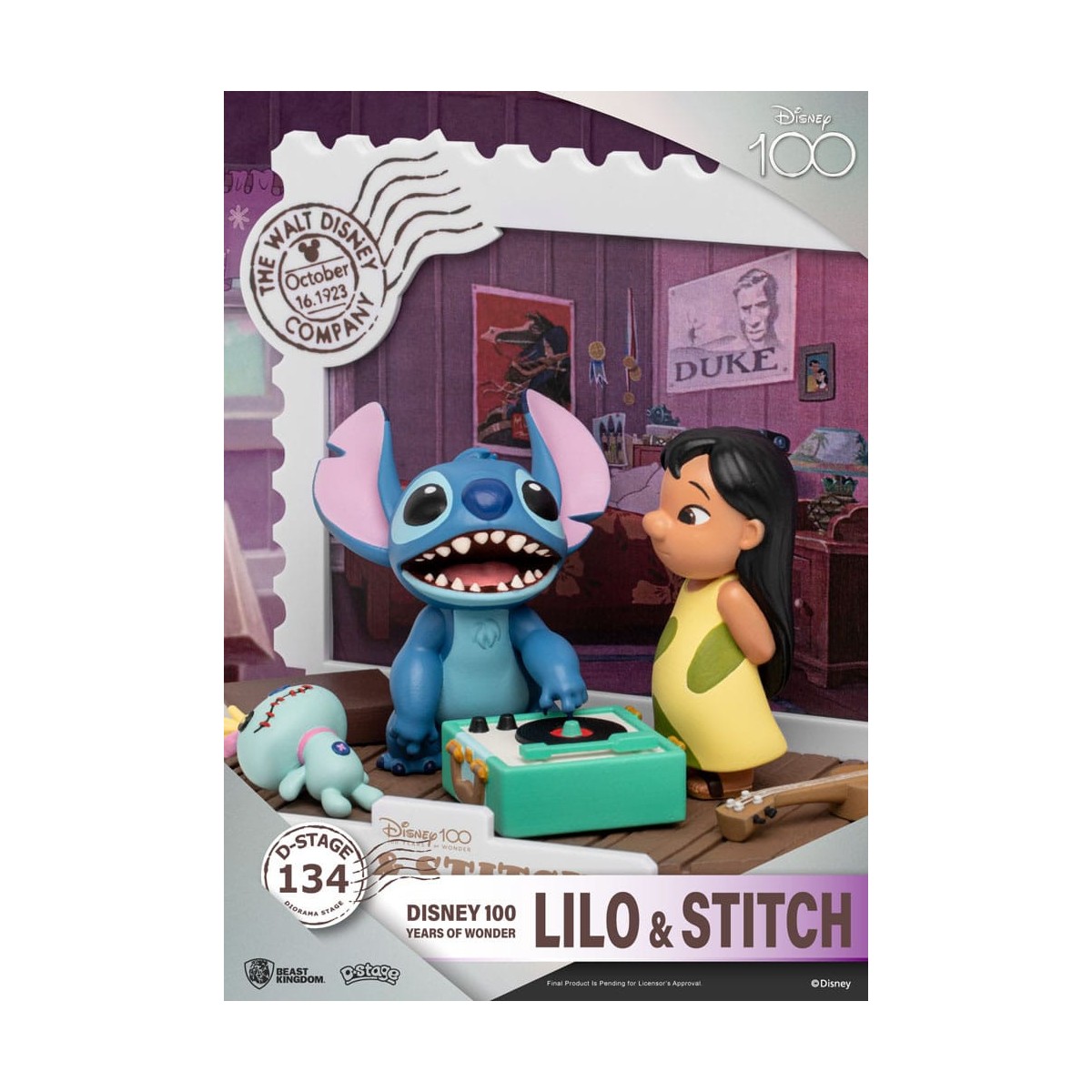Beast Kingdom Disney Lilo & Stitch diorama PVC D-Stage 100 Years of Wonder