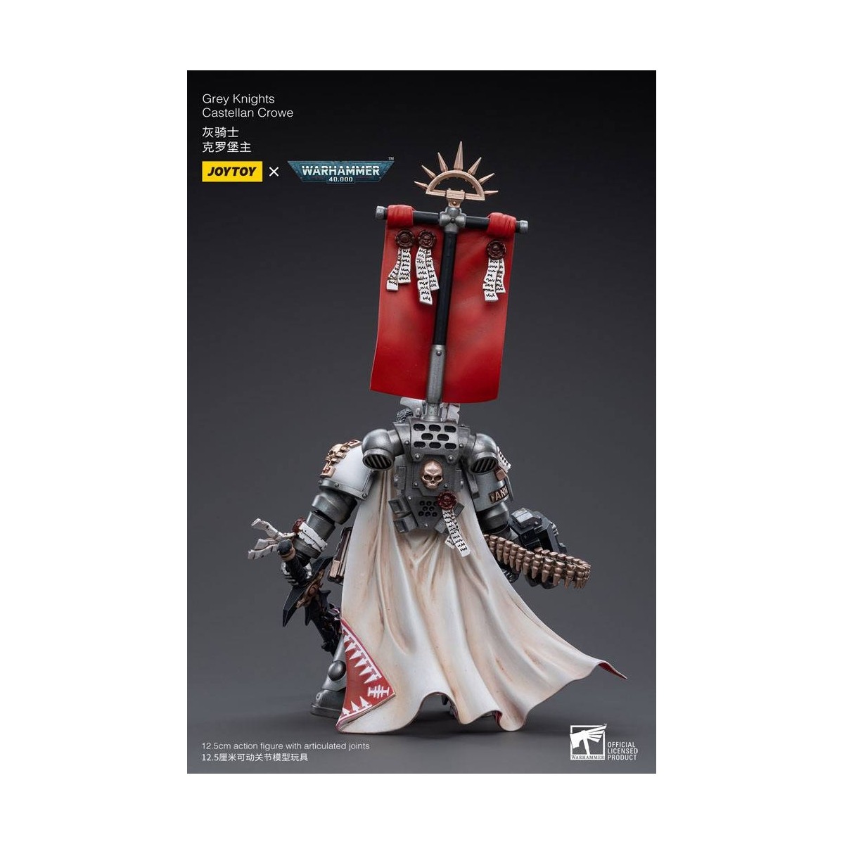 JoyToy Space marines - Grey Knights - Castellan Crowe 1/18 - Warhammer 40K
