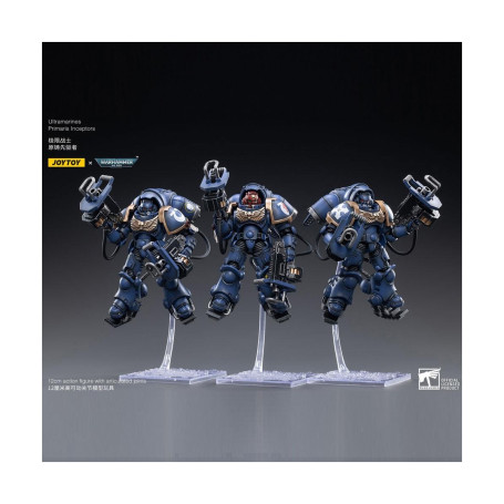 JoyToy - Ultramarines - Ultramarines Primaris Inceptors 3-pack 1/18 - Warhammer 40K