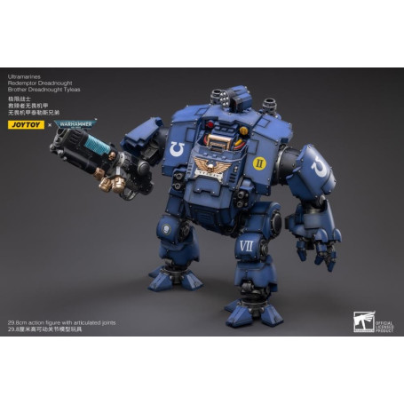 JoyToy - Space Marines - Ultramarines - Redemptor Dreadnought Brother Tyleas 1/18 - Warhammer 40K
