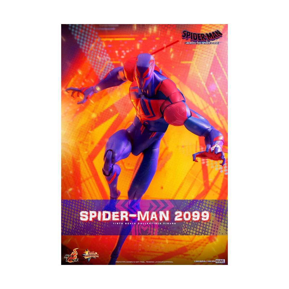 Hot Toys - Spider-Man 2099 - Spider-Man: Across the Spider-Verse Part One - Movie Masterpiece 1/6