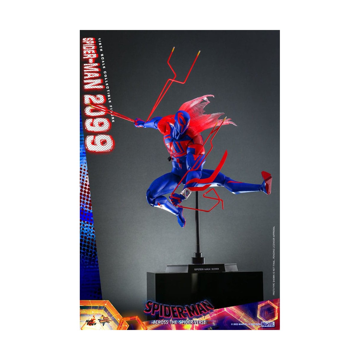 Hot Toys - Spider-Man 2099 - Spider-Man: Across the Spider-Verse Part One - Movie Masterpiece 1/6