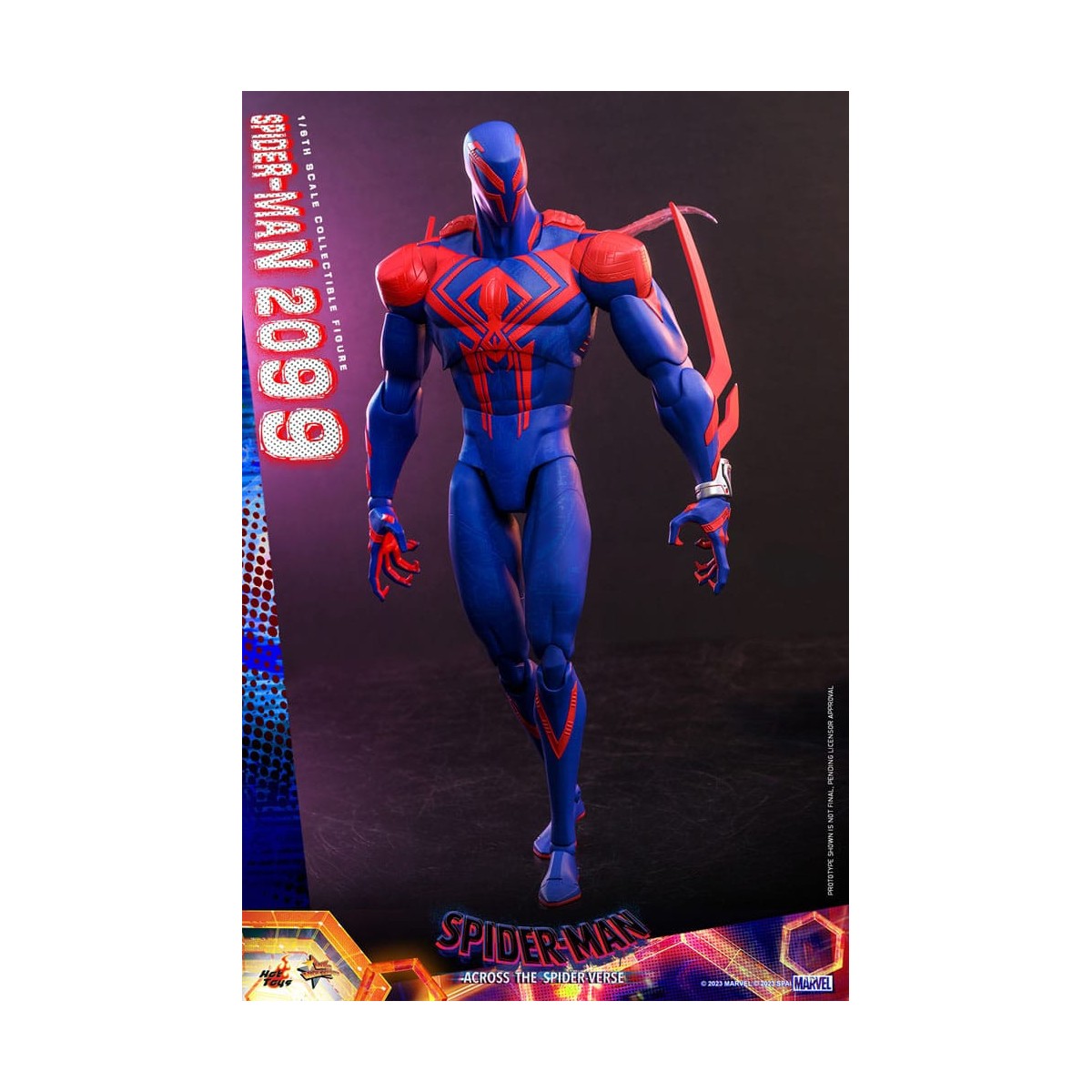 Hot Toys - Spider-Man 2099 - Spider-Man: Across the Spider-Verse Part One - Movie Masterpiece 1/6