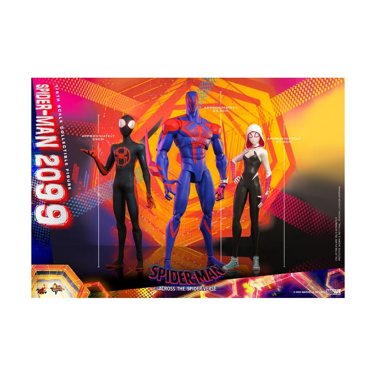 Hot Toys - Spider-Man 2099 - Spider-Man: Across the Spider-Verse Part One - Movie Masterpiece 1/6