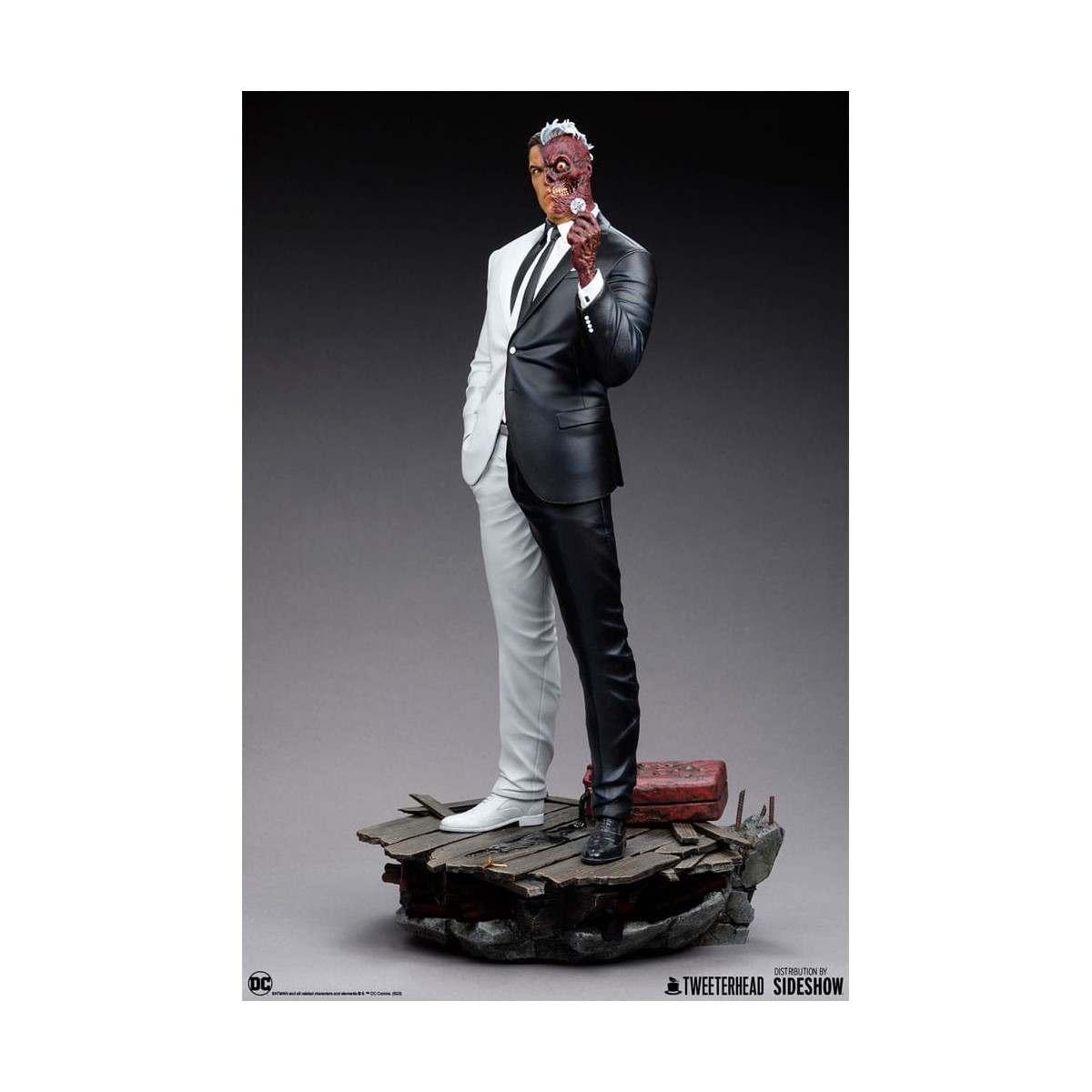 Tweeterhead - DC Comics: Two Face 1/4 statue - Double Face
