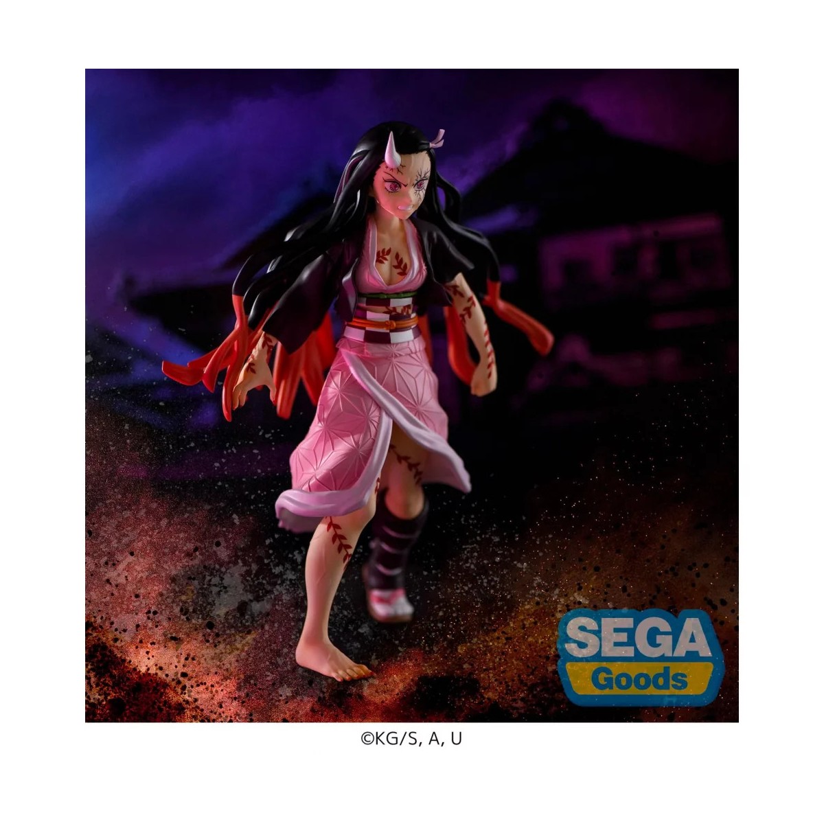 SEGA FIGURIZMA - NEZUKO KAMADO DEMON FORM ADVANCING VER. - Demon Slayer