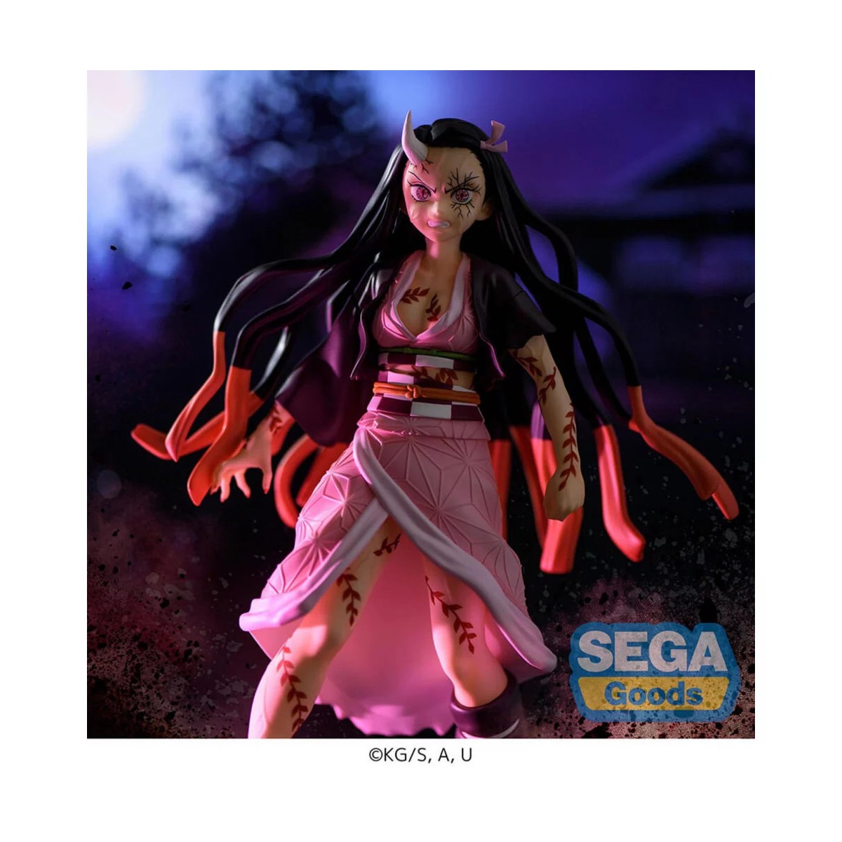 SEGA FIGURIZMA - NEZUKO KAMADO DEMON FORM ADVANCING VER. - Demon Slayer