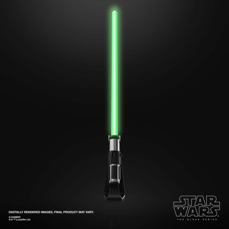 Hasbro - Yoda Force Fx Lightsaber - Black Serie Replica Elite