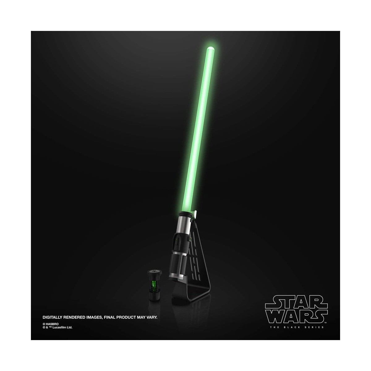 Hasbro - Yoda Force Fx Lightsaber - Black Serie Replica Elite