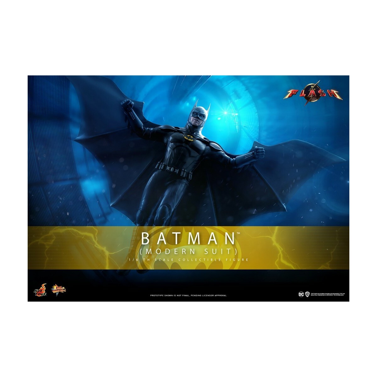 Hot Toys - DC Comics - Batman Modern Suit (Keaton) The Flash - Movie Masterpiece 1/6
