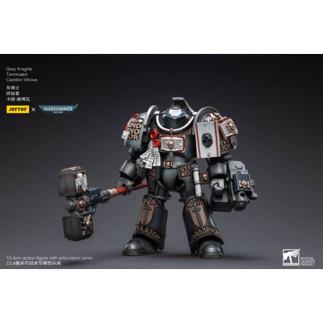JoyToy Space marines - Terminators Grey Knights - Caddon Vibova 1/18 - Warhammer 40K