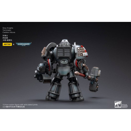 JoyToy Space marines - Terminators Grey Knights - Caddon Vibova 1/18 - Warhammer 40K