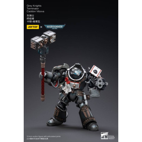 JoyToy Space marines - Terminators Grey Knights - Caddon Vibova 1/18 - Warhammer 40K