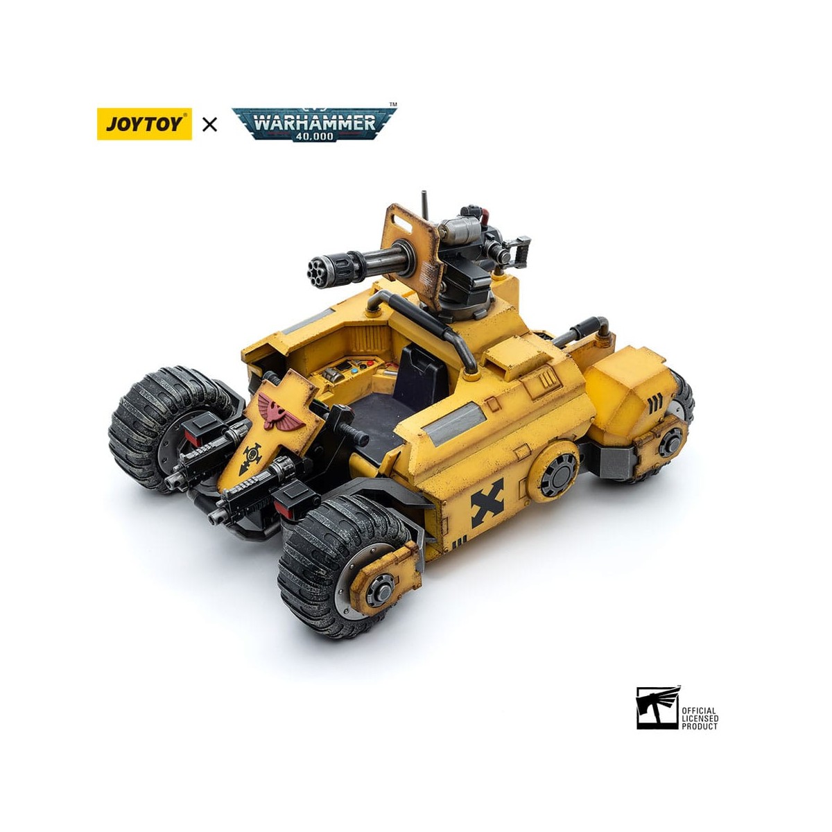 JoyToy Space Marines - Imperial Fists Primaris Invader ATV 1/18 - Warhammer 40K