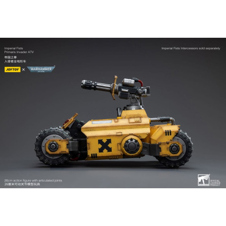 JoyToy Space Marines - Imperial Fists Primaris Invader ATV 1/18 - Warhammer 40K