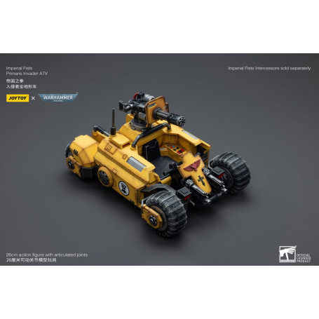 JoyToy Space Marines - Imperial Fists Primaris Invader ATV 1/18 - Warhammer 40K
