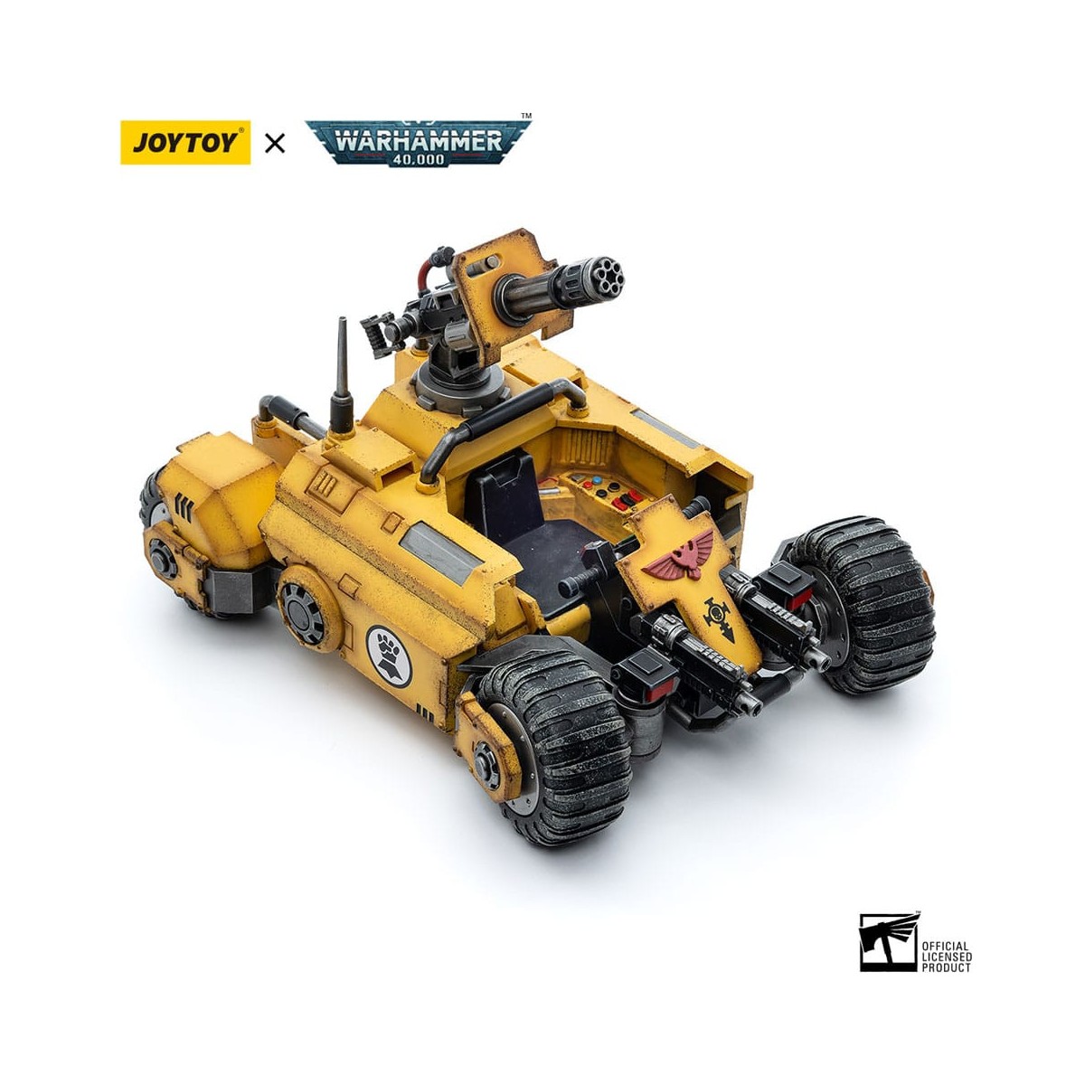 JoyToy Space Marines - Imperial Fists Primaris Invader ATV 1/18 - Warhammer 40K