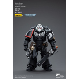 JoyToy Space Marines - Raven Guard - Intercessors Sergeant Rychas 1/18 - Warhammer 40K